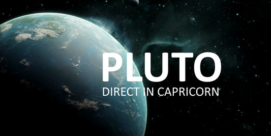 Pluto Direct in Capricorn 10/10/23