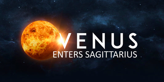 Venus in Sagittarius. 12/29/23