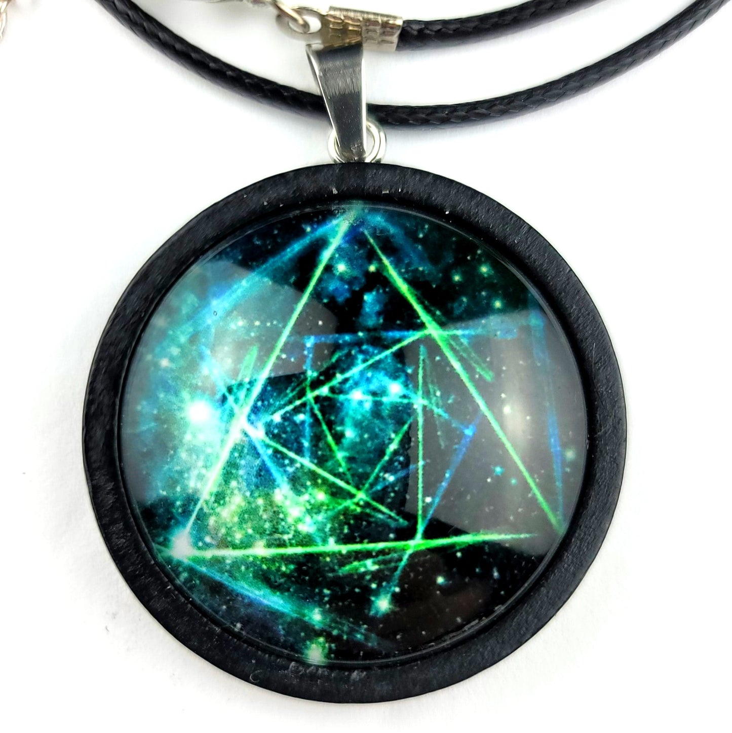 Sacred Geometry Necklace by J.J. Dean