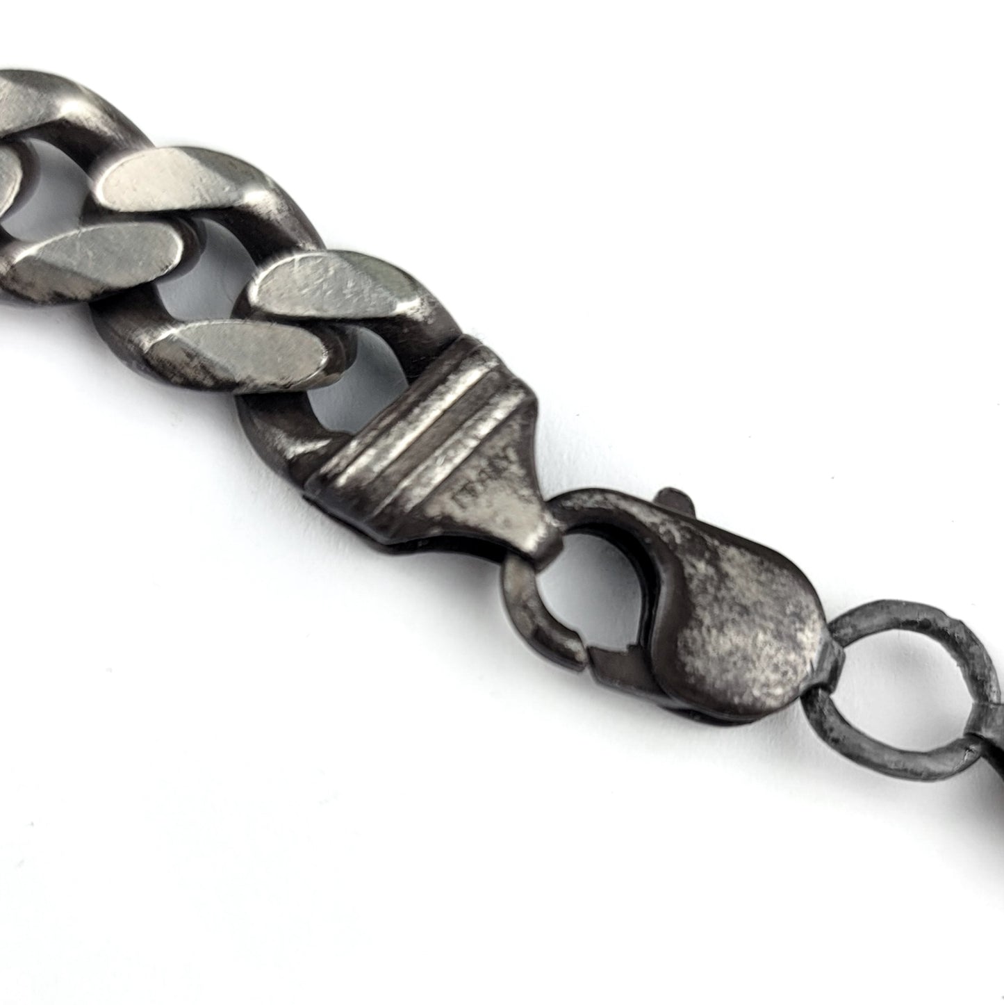 Italian Curb Chain 10mm .925 Sterling Silver Chain