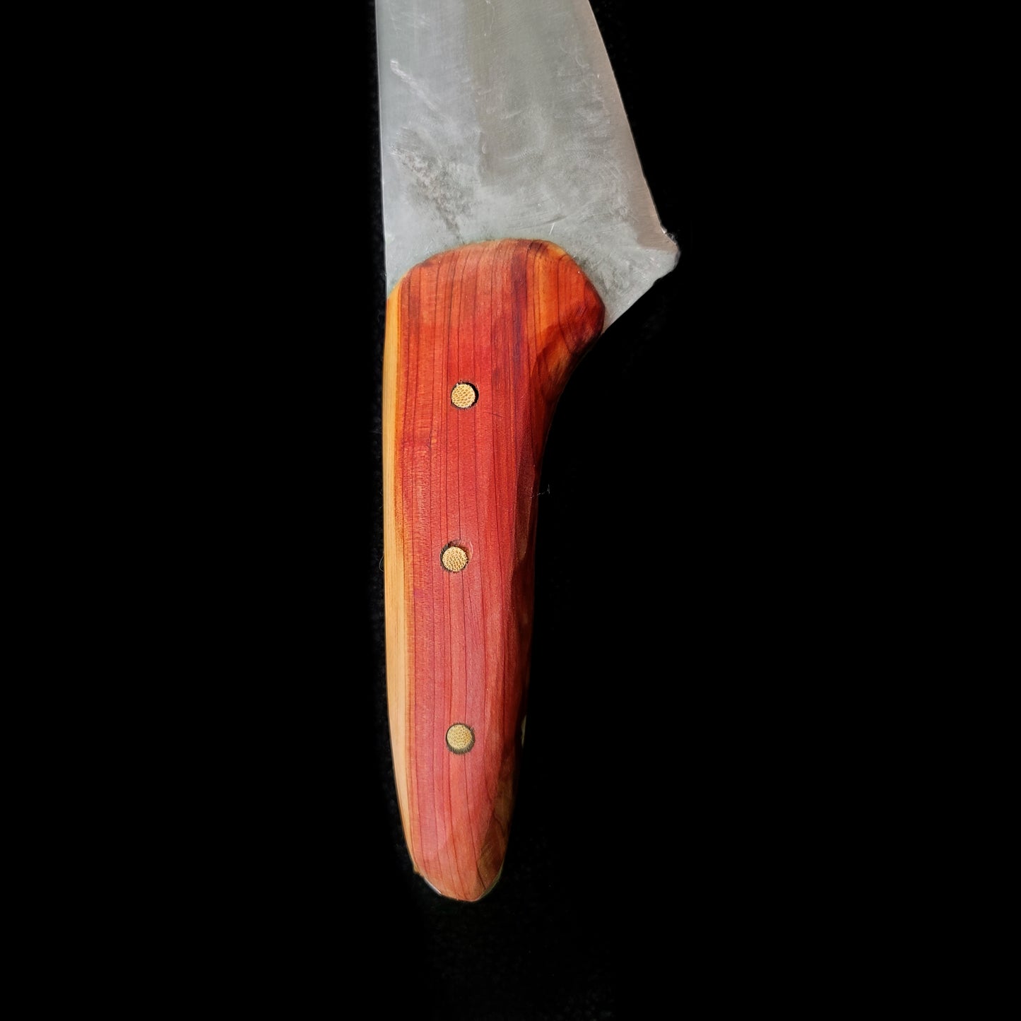 Shark Tooth Athame Reclaimed Steel Knife