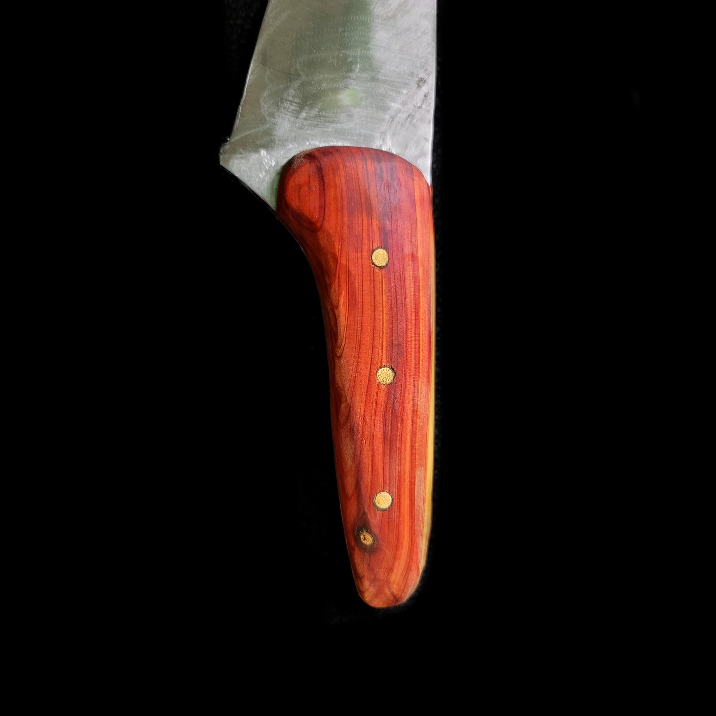 Shark Tooth Athame Reclaimed Steel Knife