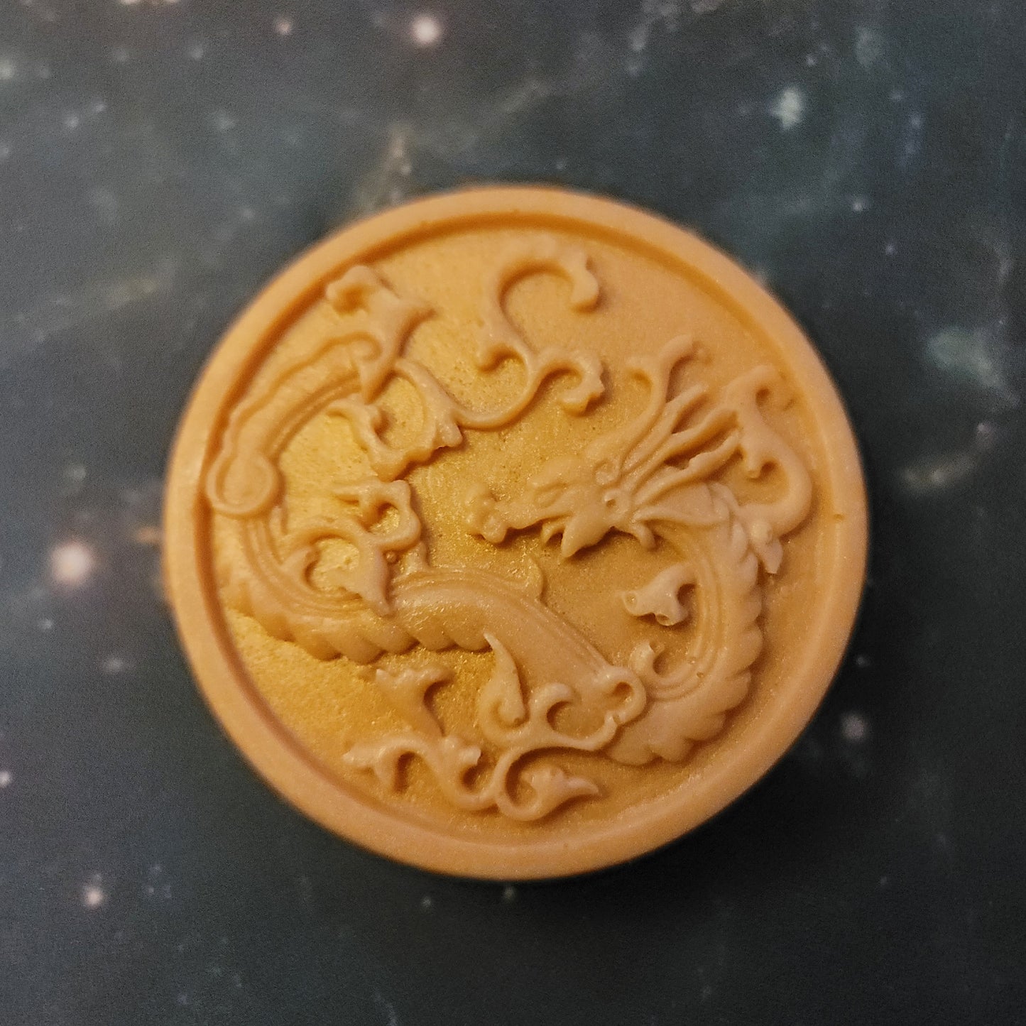 Chinese Dragon  Medallion Coconut Oil Aromatherapy Soap