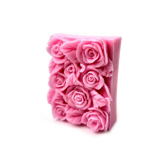 The Bed of Roses Bar Coconut Oil Aromatherapy Soap