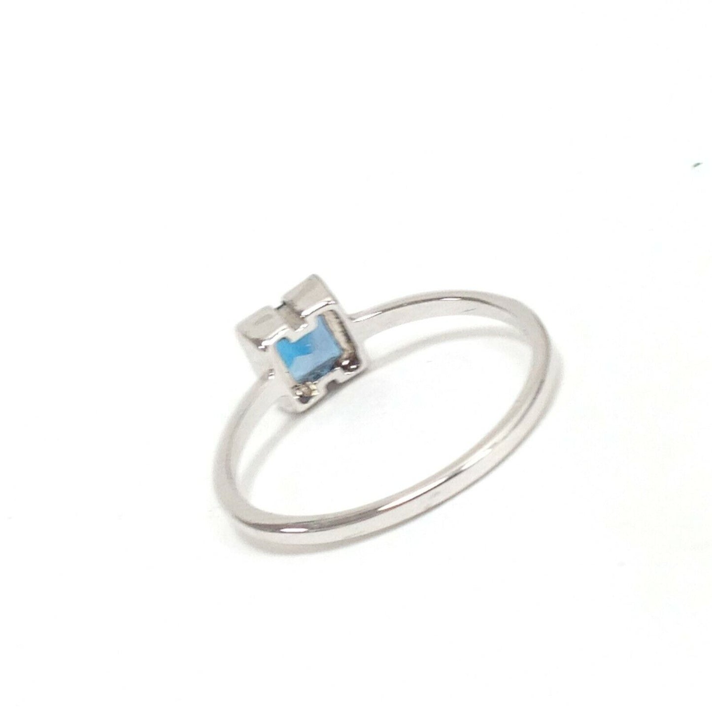 Blue Topaz .925 Sterling silver ring