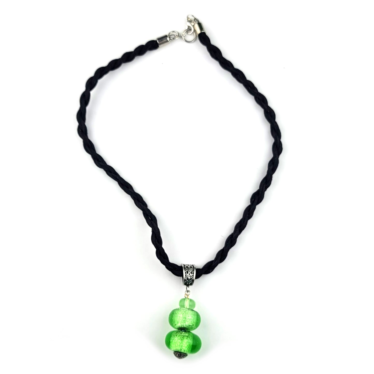 Zen Stone Pendant Necklace by J.J. Dean