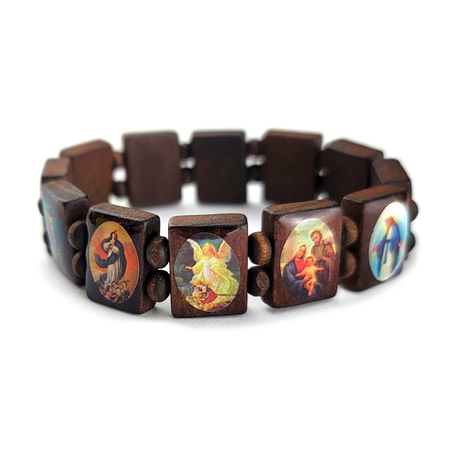 Wooden Saint Bracelet