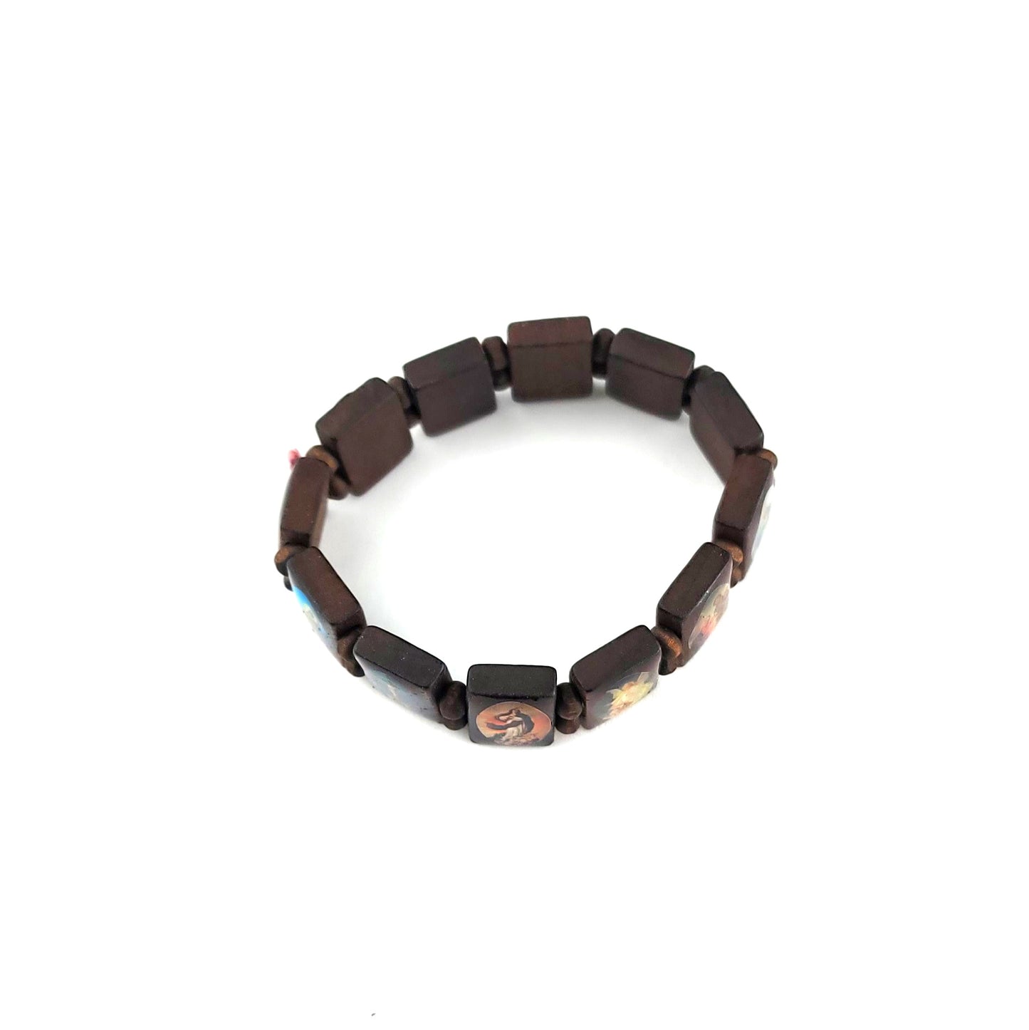 Wooden Saint Bracelet