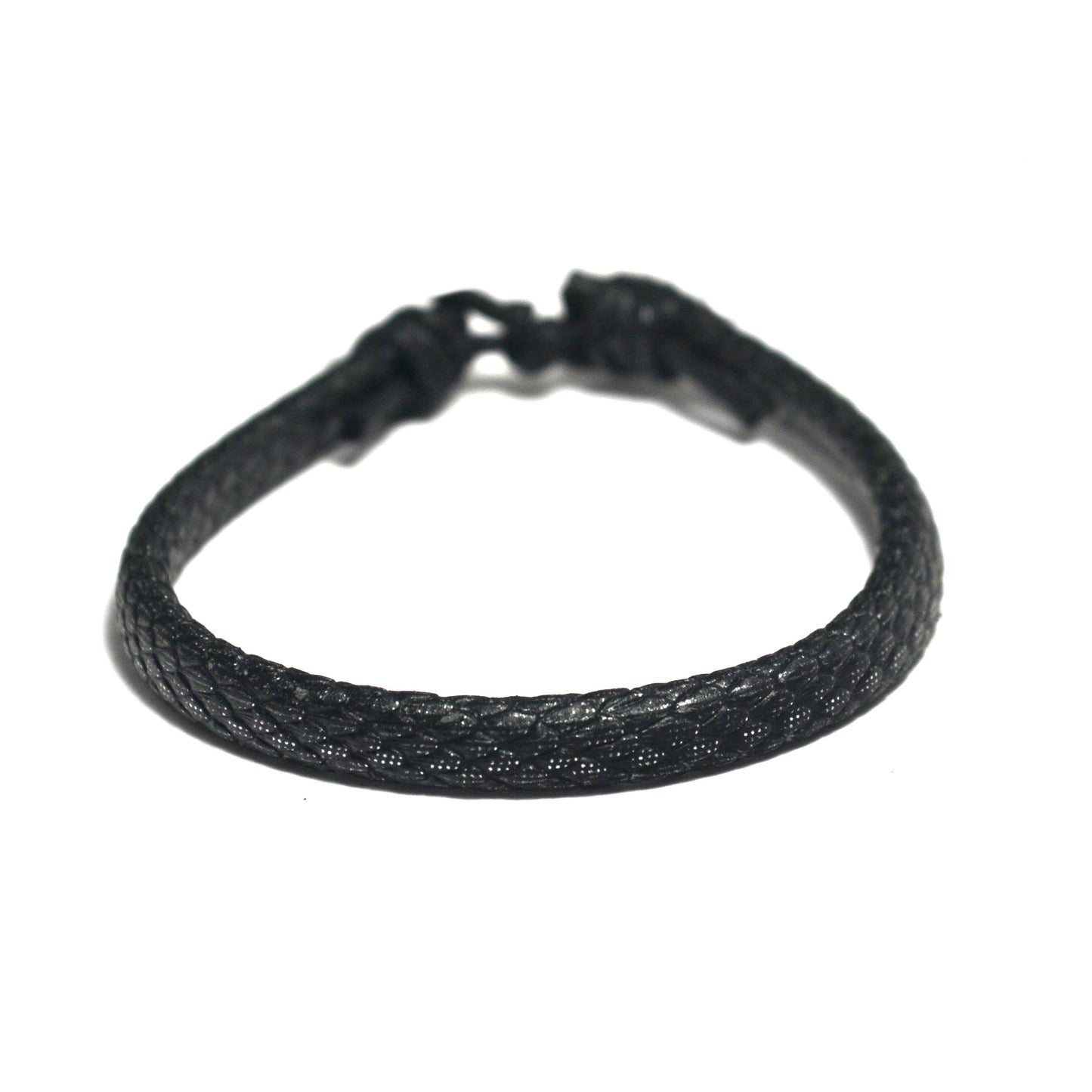 Sparkle rolled Leather Bracelet