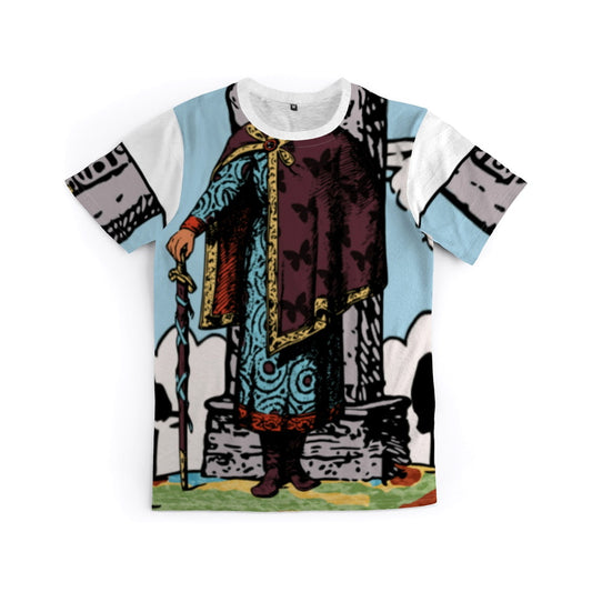 King of Swords, Tarot Card, Graphic T shirt by J.J. Dean