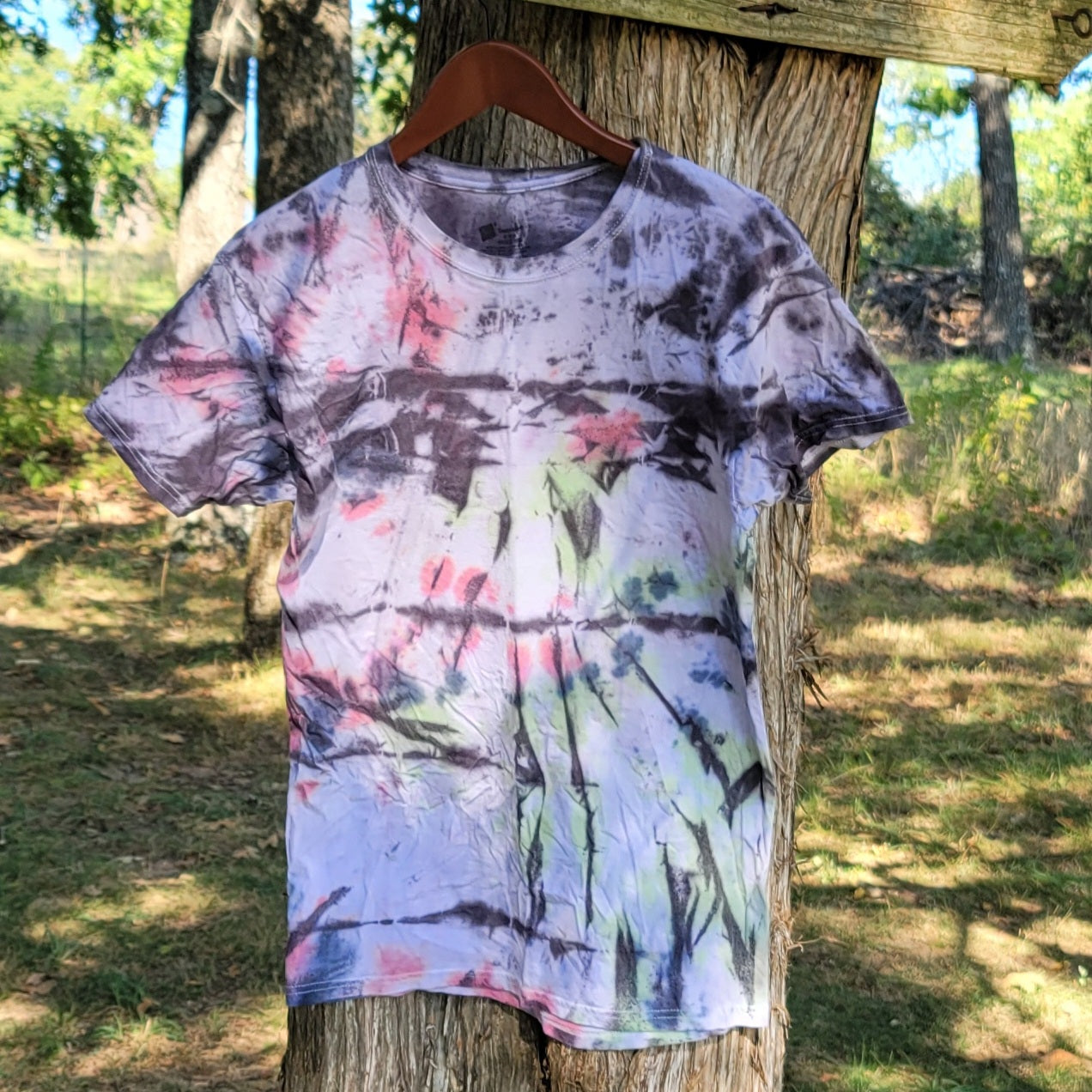 Punk Rock Tie Dye Tee Shirt - Medium - Hypno Monkey