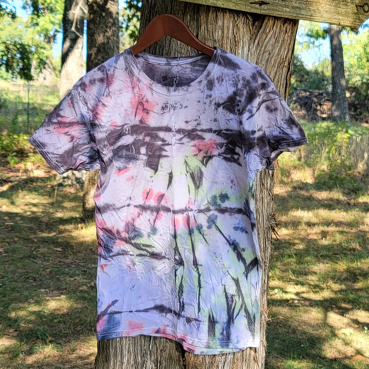 Punk Rock Tie Dye Tee Shirt - Medium - Hypno Monkey