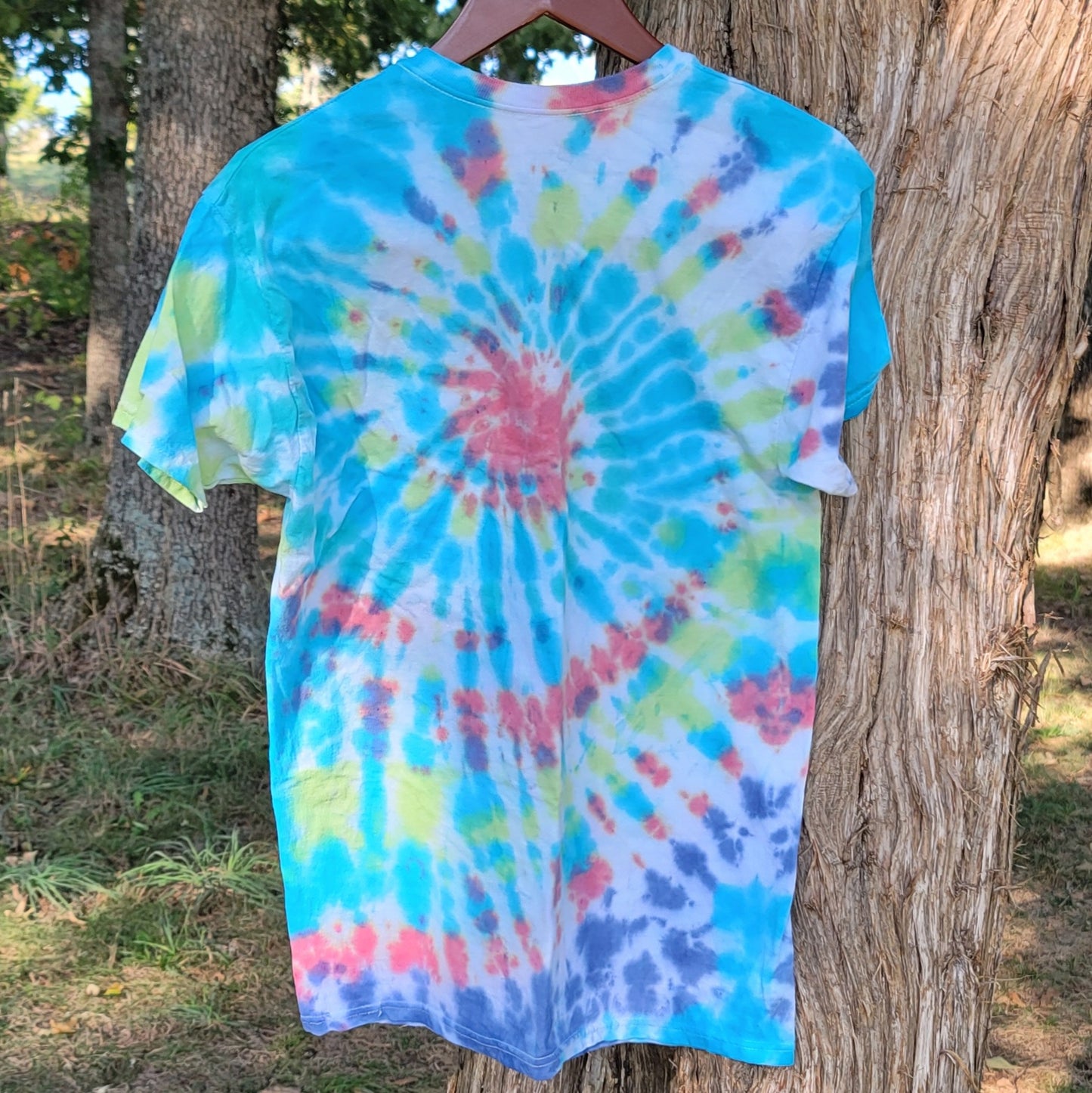 Pastel Spiral Tie Dye Tee Shirt - Hypno Monkey