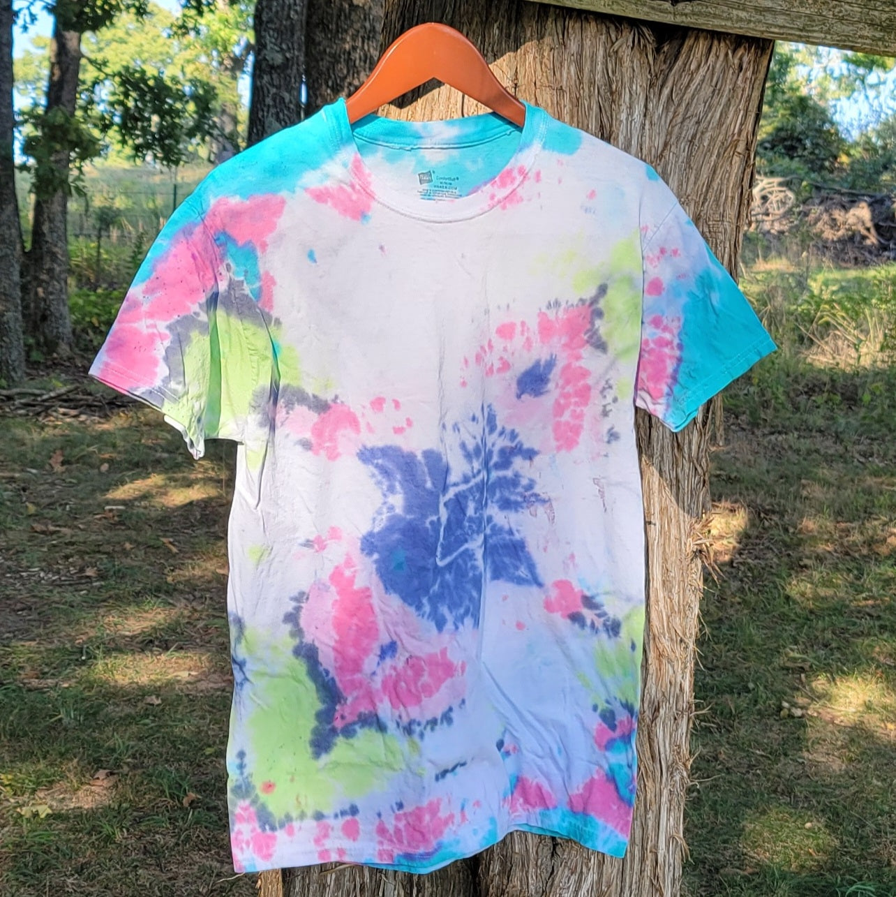 Nebula Tie Dye Tee Shirt - Medium - Hypno Monkey