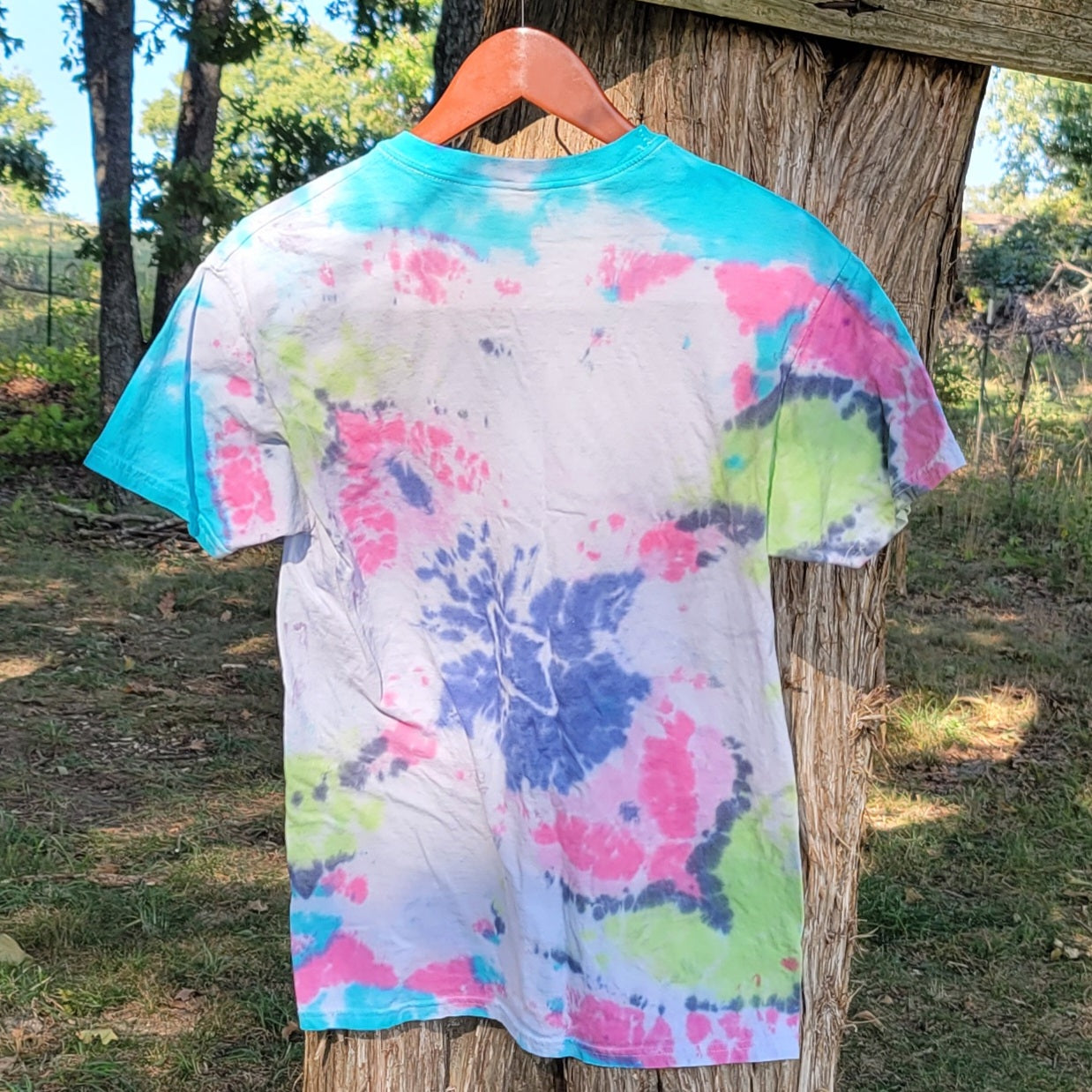 Nebula Tie Dye Tee Shirt - Medium - Hypno Monkey