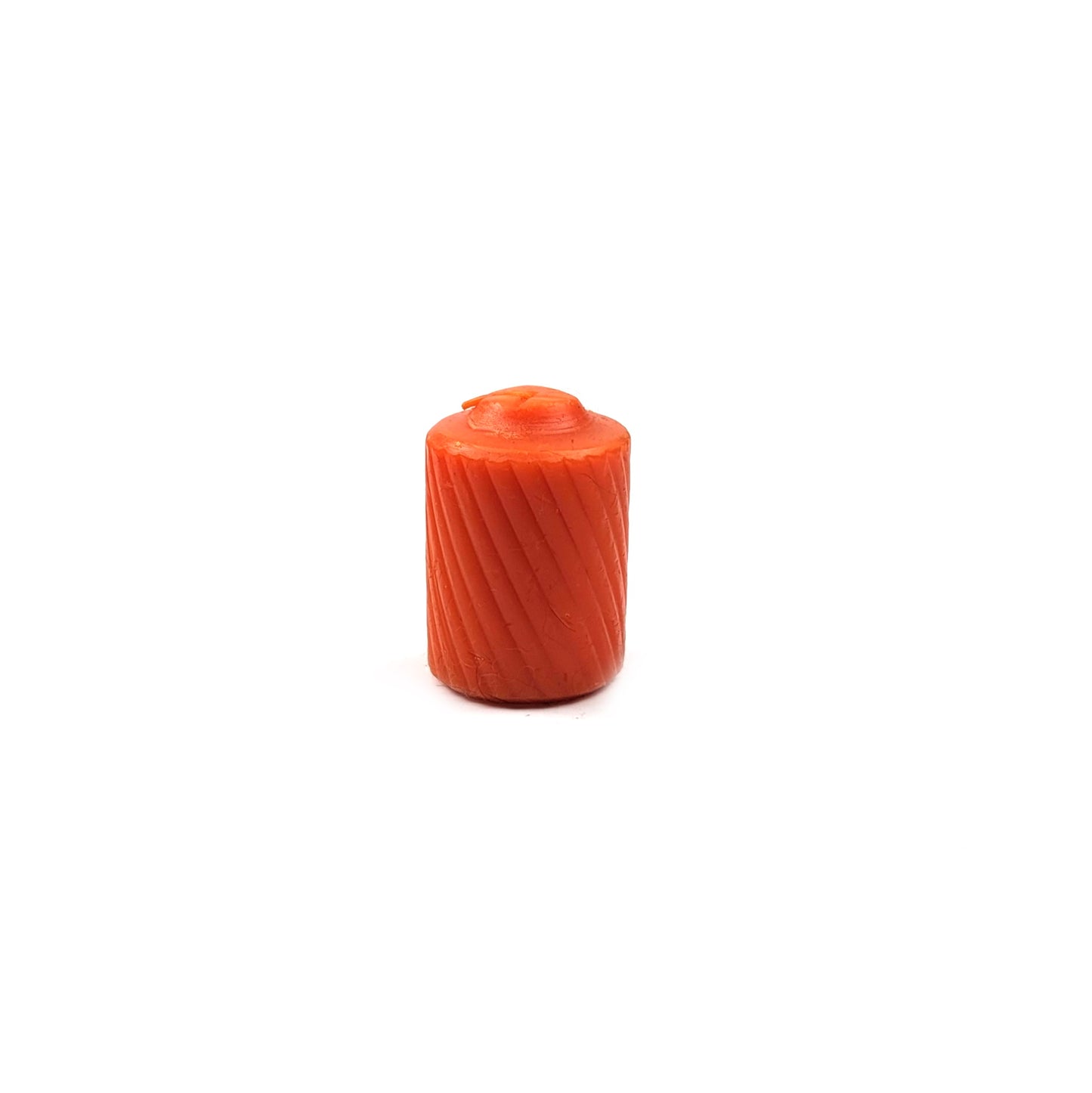 Orange Twist Vintage Votive Candle