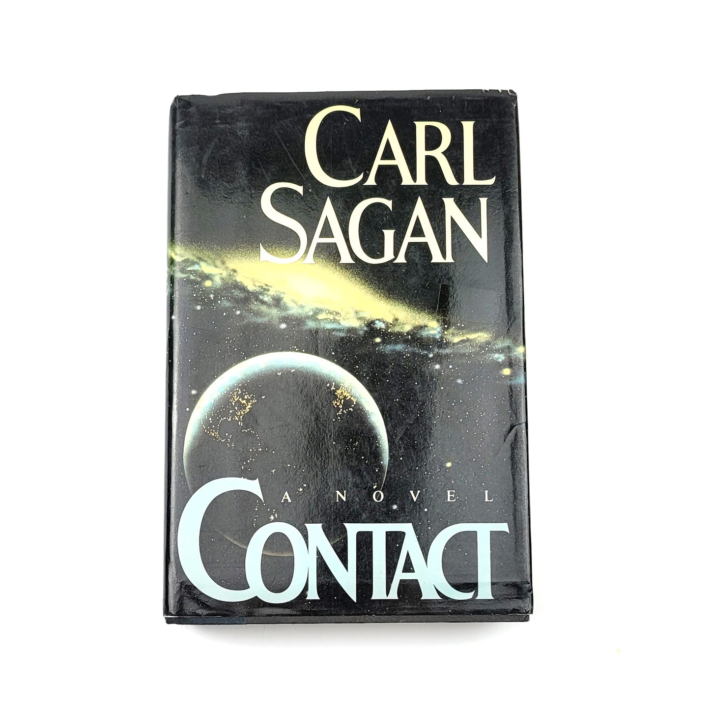 Contact: A Novel by Carl Sagan (1985 Hardback with dust jacket)