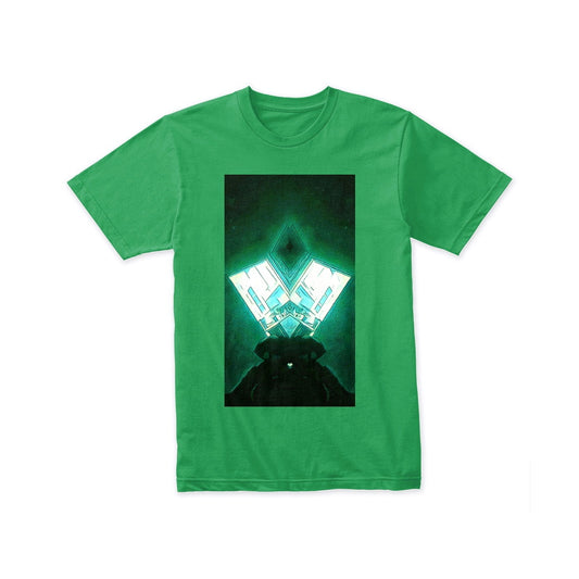 Tree of light, Graphic T shirt by J.J. Dean