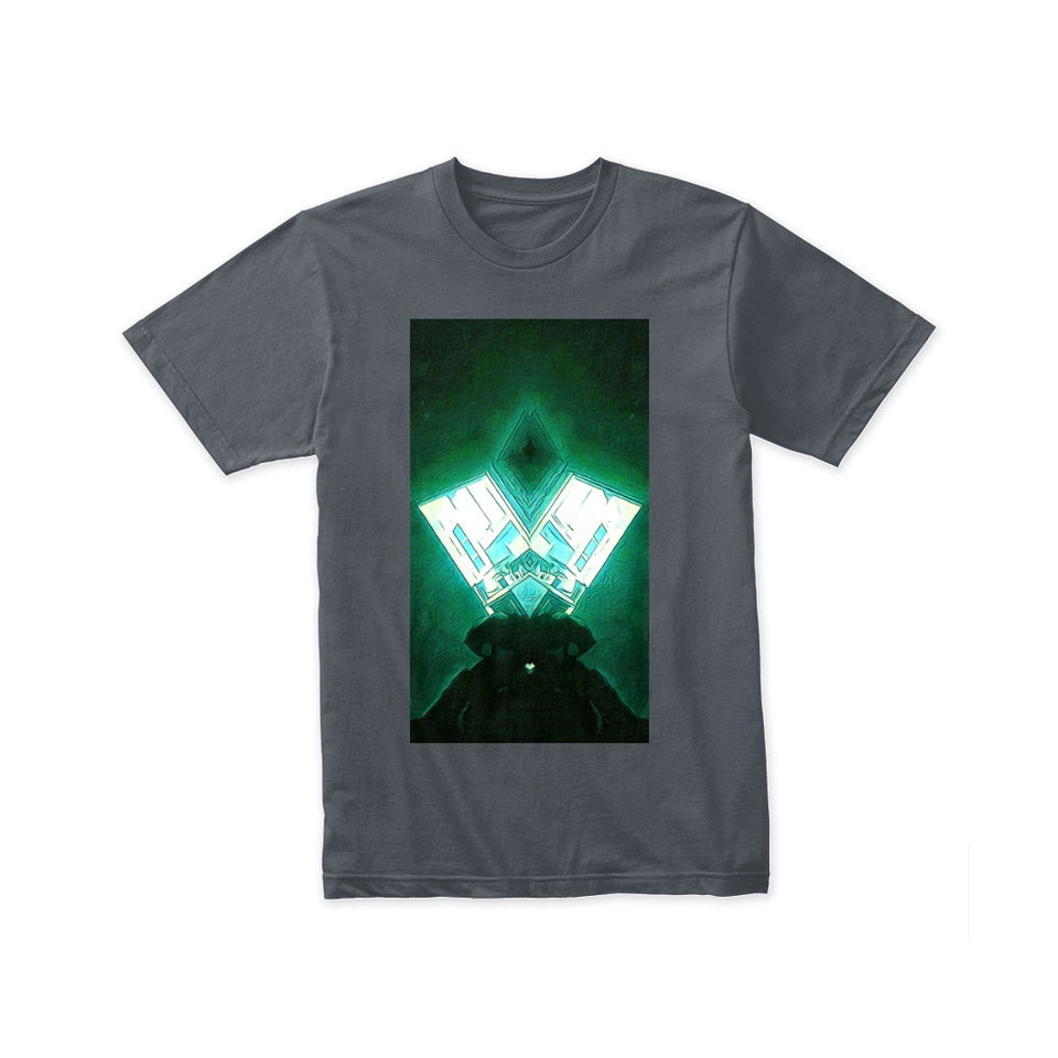 Tree of light, Graphic T shirt by J.J. Dean