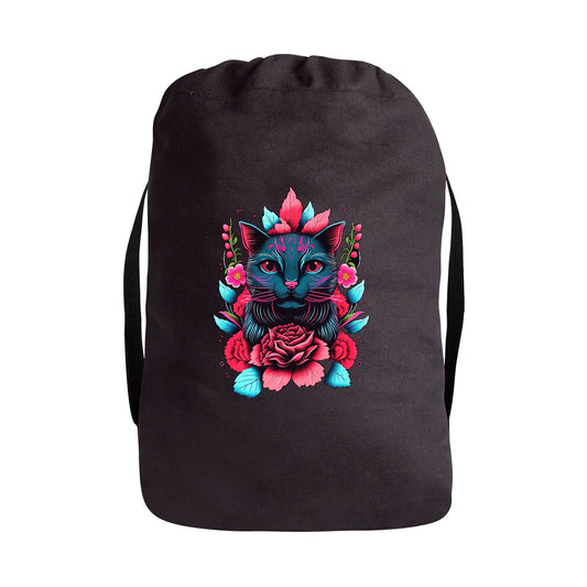 Wild Flower Kitty Backpack - Hypno Monkey
