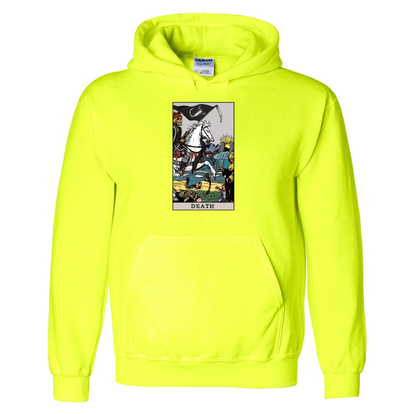 Death Tarot Card Hoodie By J.J. Dean