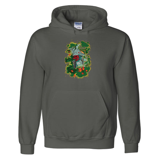 Samurai Smoke Hoodie - Hypno Monkey