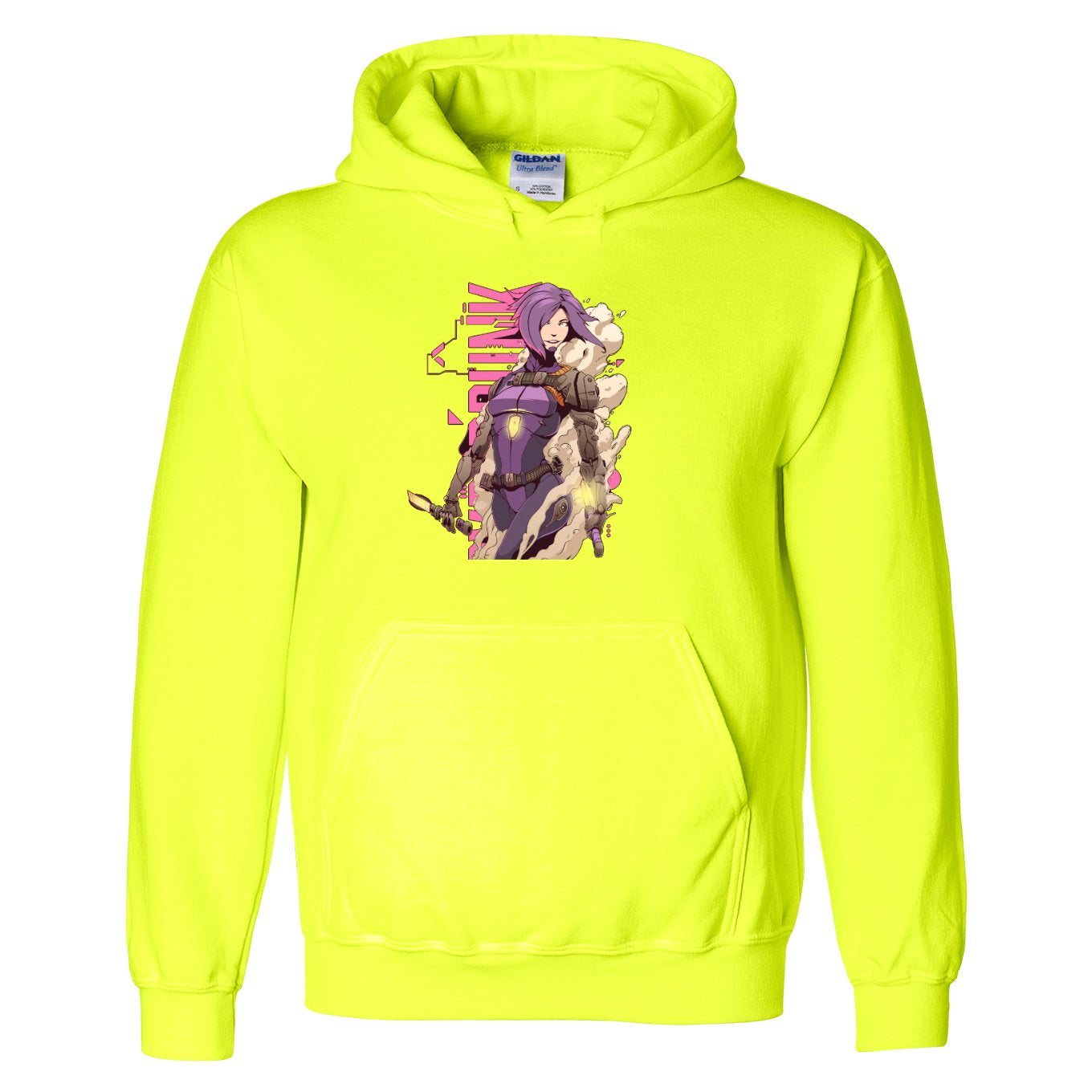 Cybeypunk Warrior Queen Hoodie - Hypno Monkey