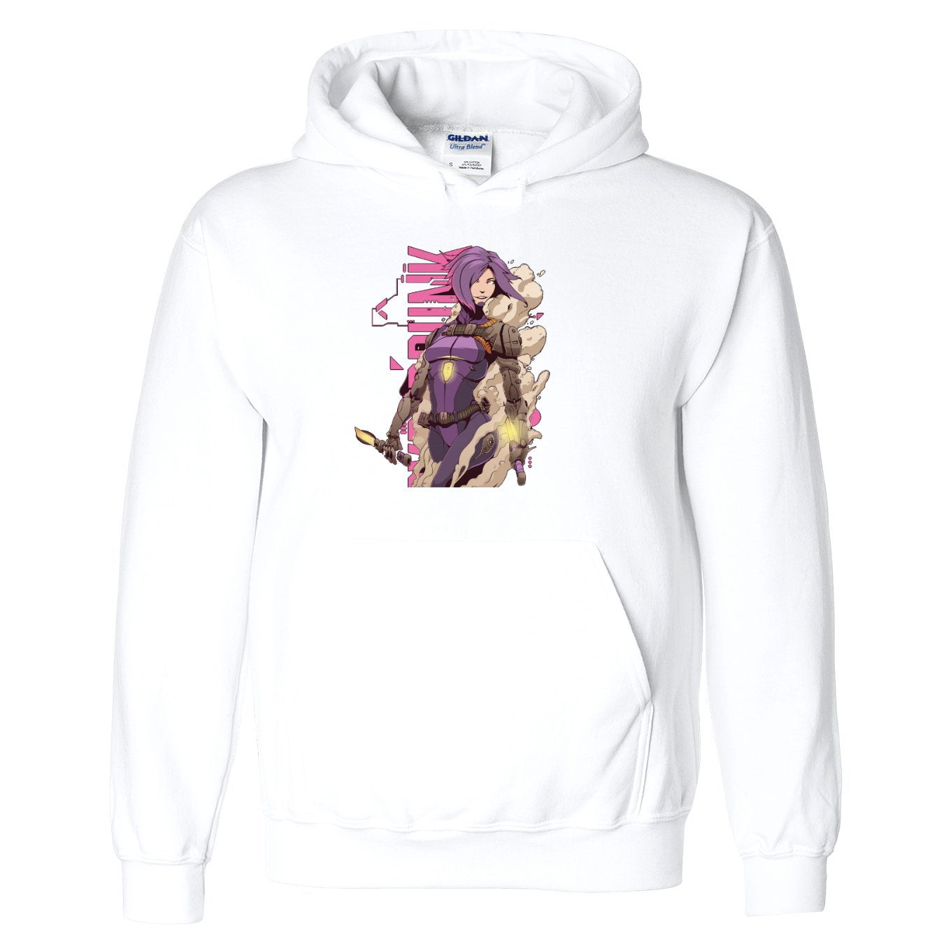 Cybeypunk Warrior Queen Hoodie - Hypno Monkey