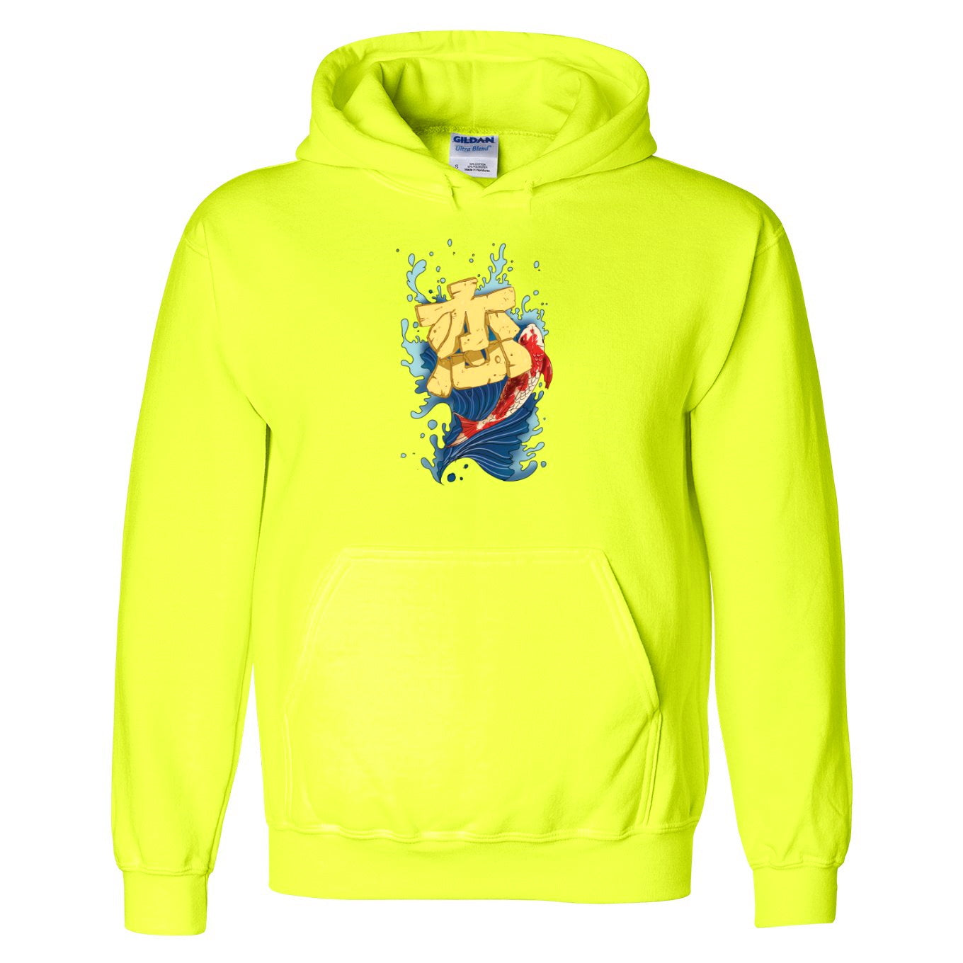 Koi Wave Hoodie - Hypno Monkey