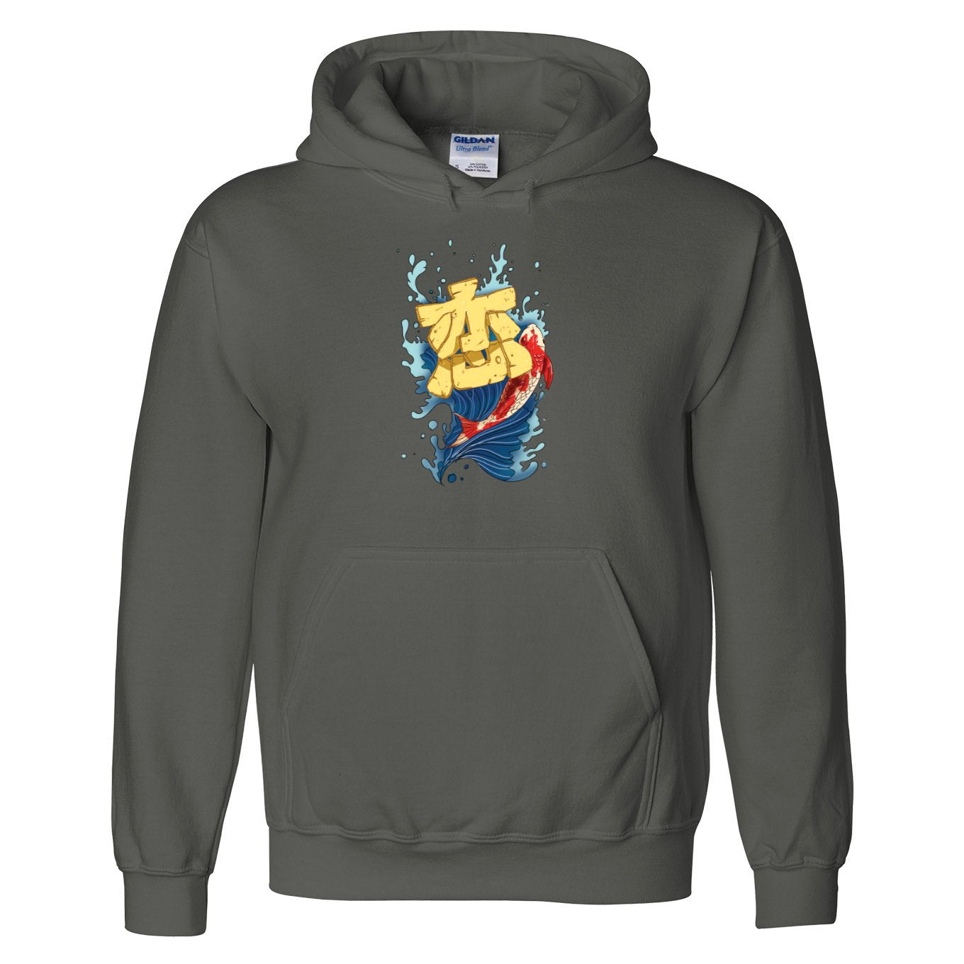 Koi Wave Hoodie - Hypno Monkey