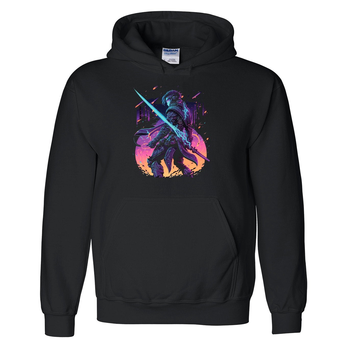 Cyberpunk Warrior Series #7 Hoodie - Hypno Monkey