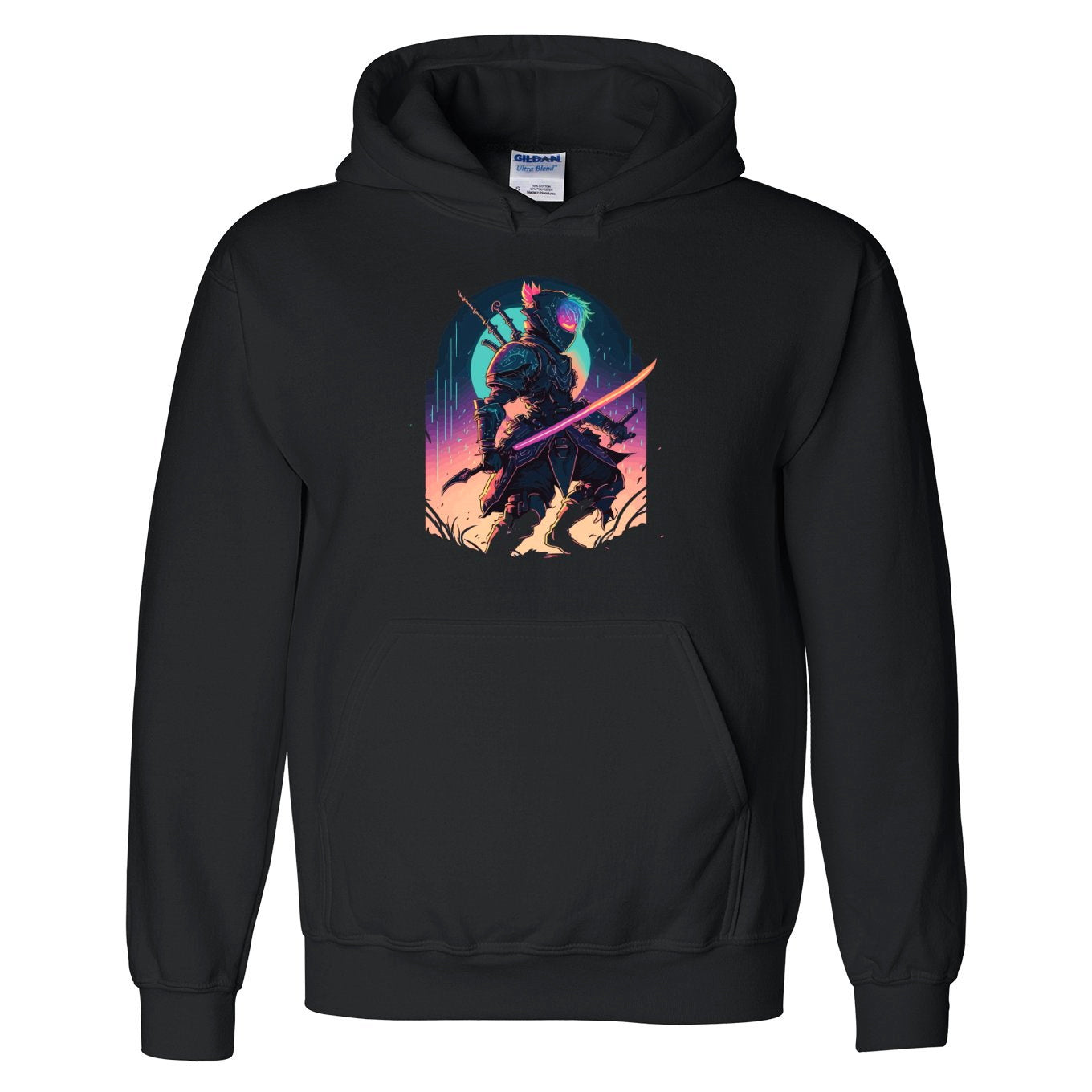 Cyberpunk Warrior Series #6 Hoodie - Hypno Monkey