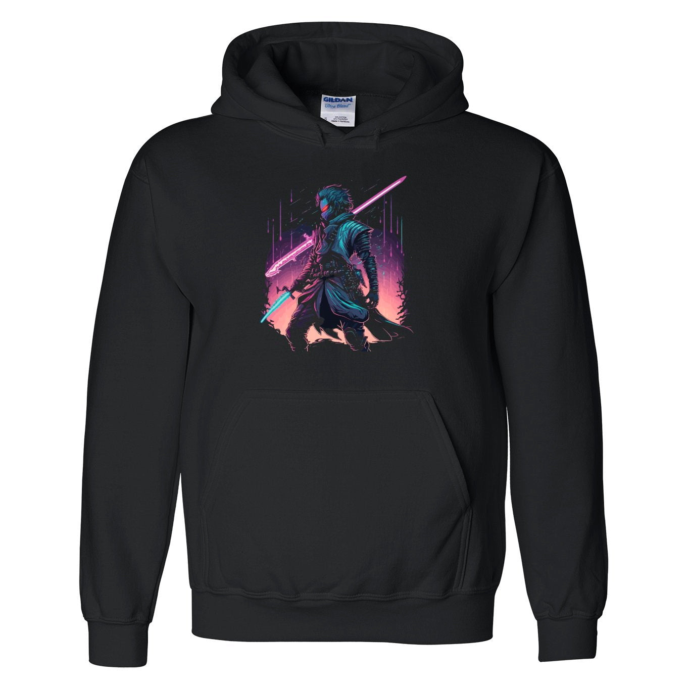 Cyberpunk Warrior Series #5 Hoodie - Hypno Monkey