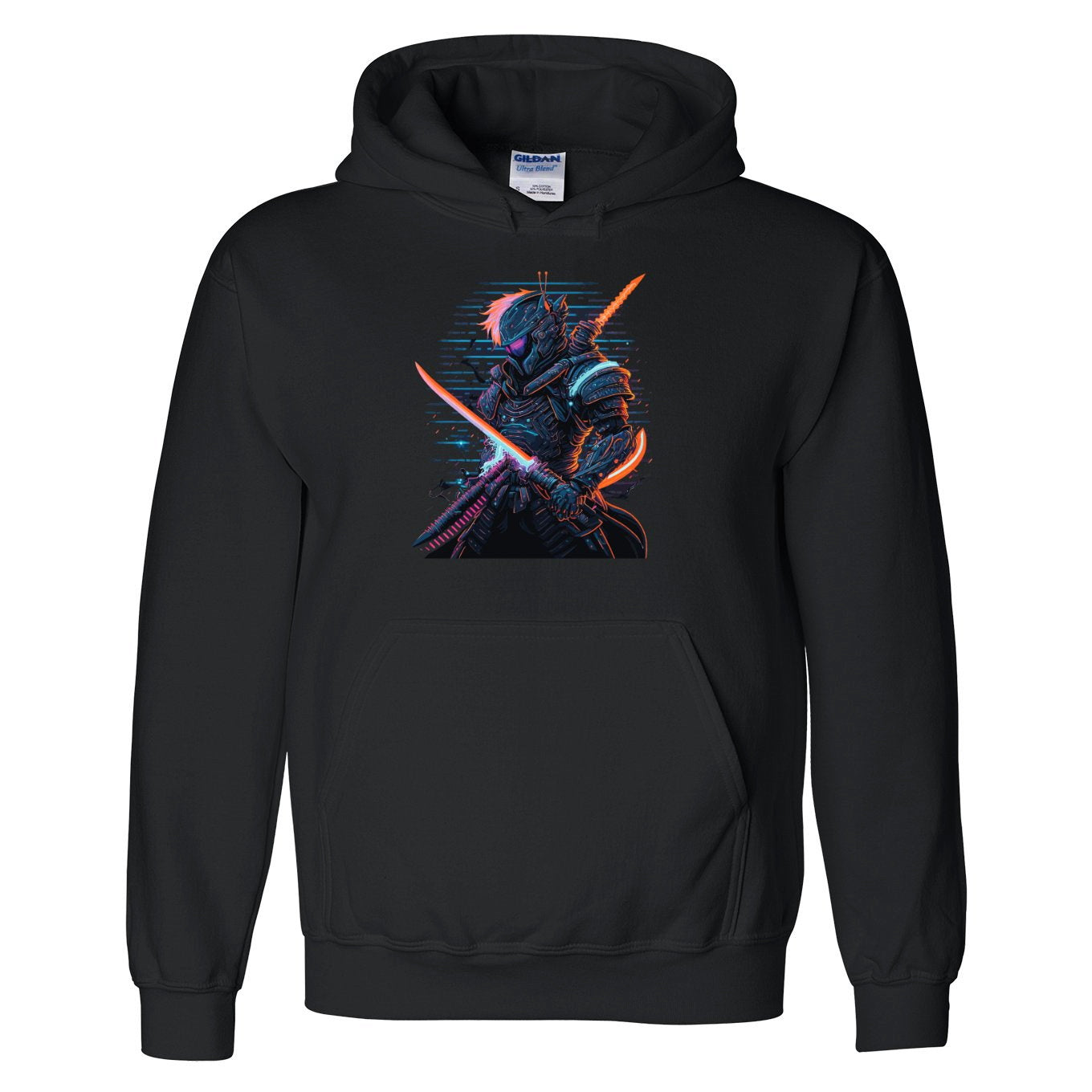 Cyberpunk Warrior Series #4 Hoodie - Hypno Monkey