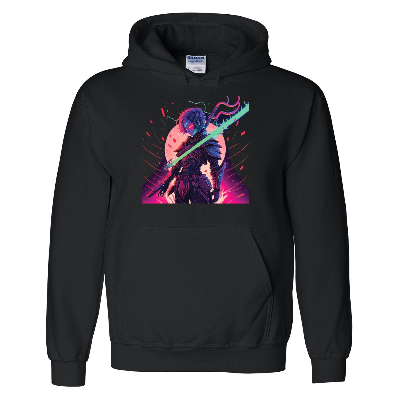 Cyberpunk Warrior Series #3 Hoodie - Hypno Monkey