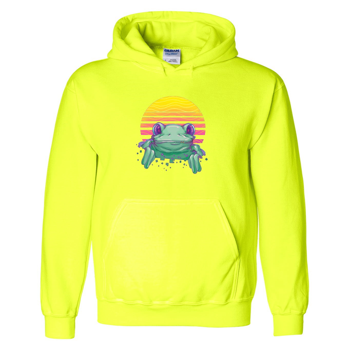 Techno Frog Hoodie - Hypno Monkey