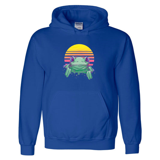 Techno Frog Hoodie - Hypno Monkey