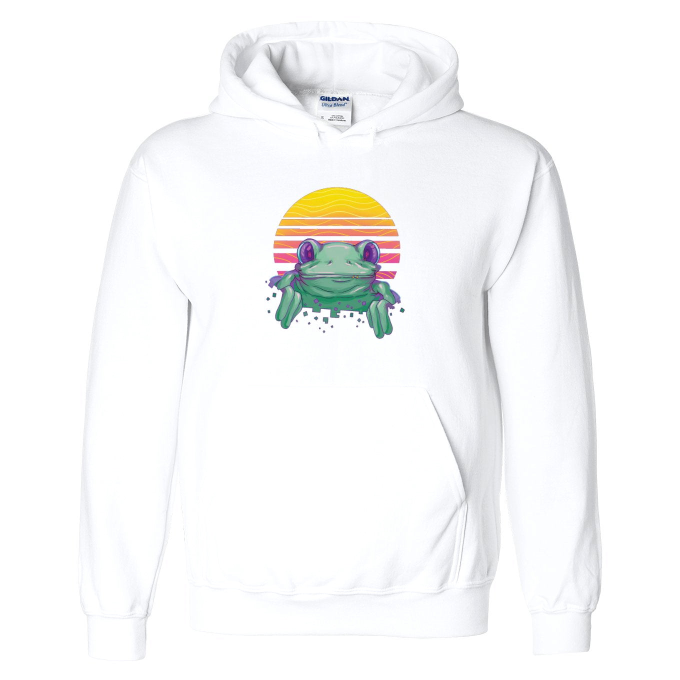 Techno Frog Hoodie - Hypno Monkey