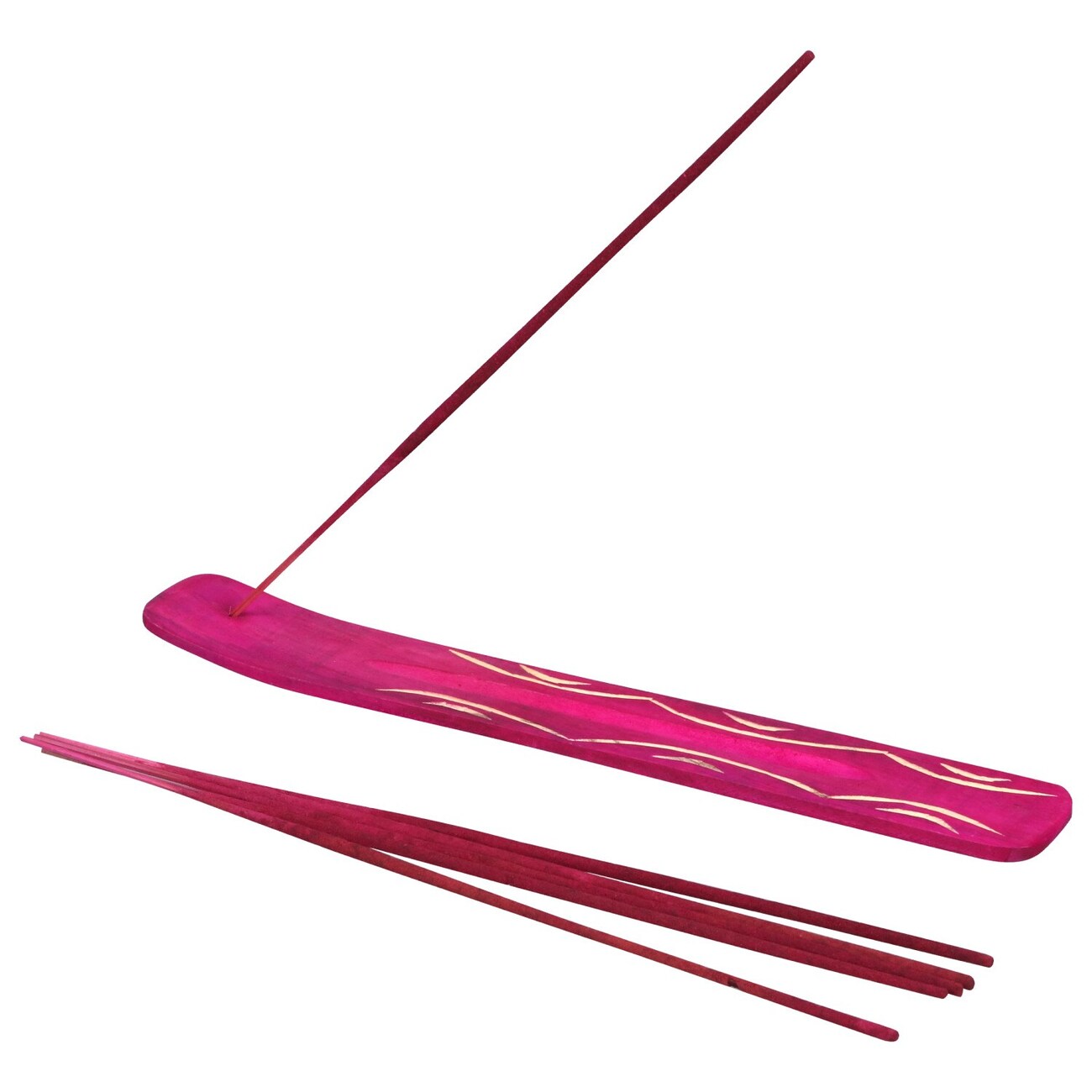 Pink Wooden Incense Censer