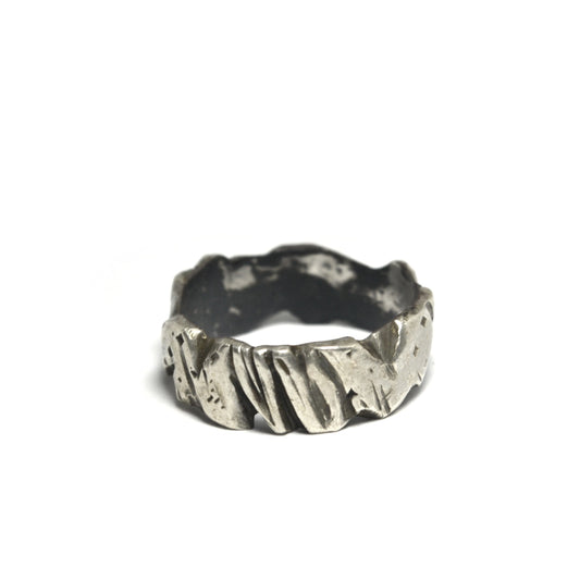 .925 Sterling silver ring by J.J. Dean