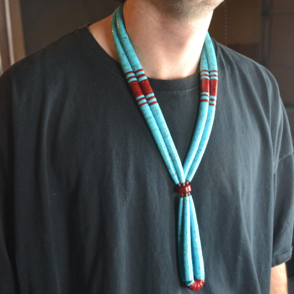 Santo Domingo, Jacla, Turquoise Necklace