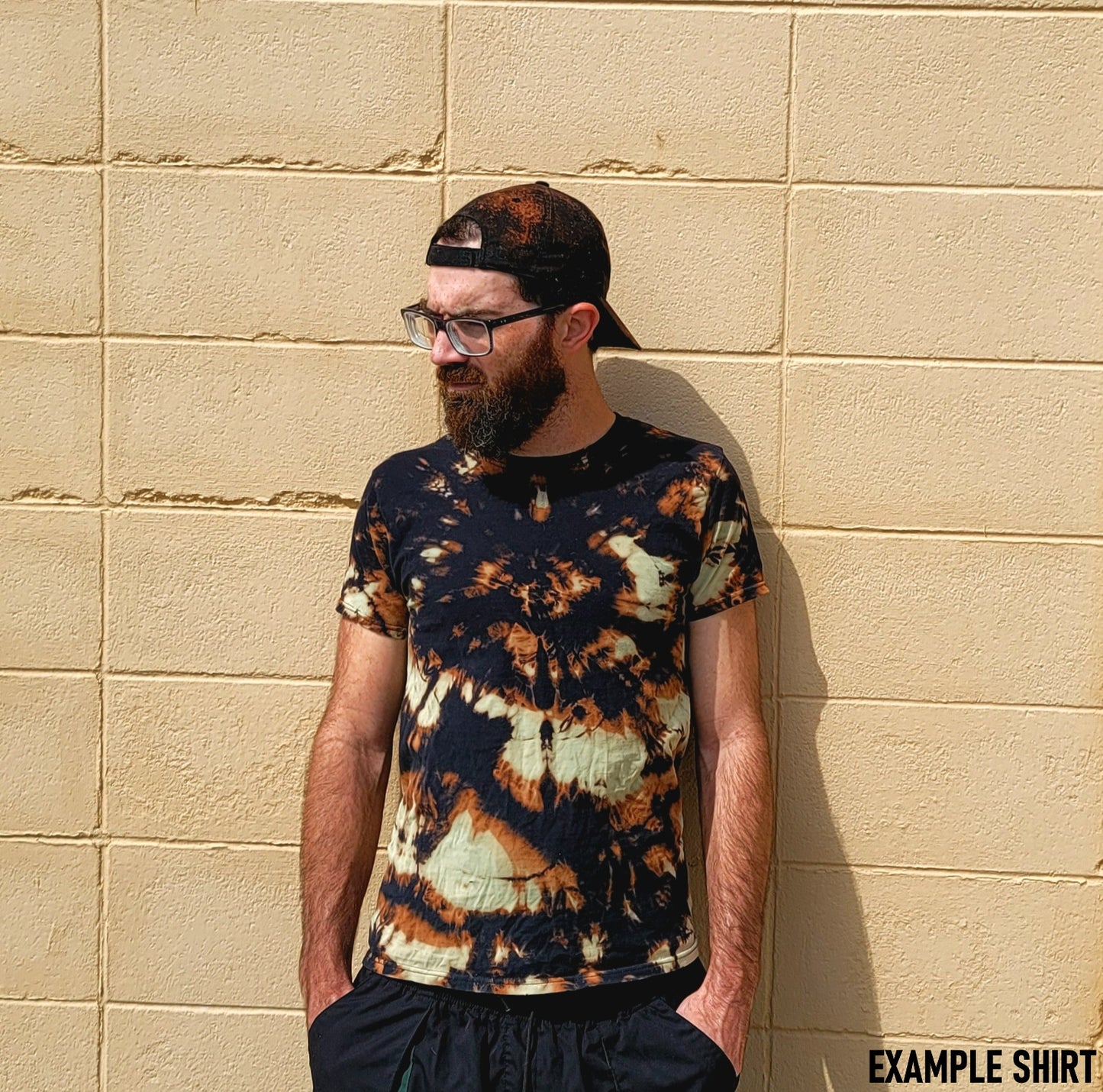 Nebula Tie Dye Tee Shirt - Medium - Hypno Monkey