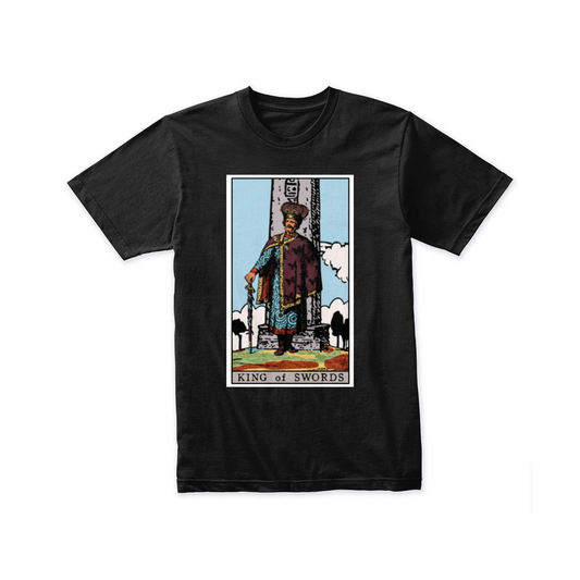 King of Swords Graphic T shirt by J.J. Dean