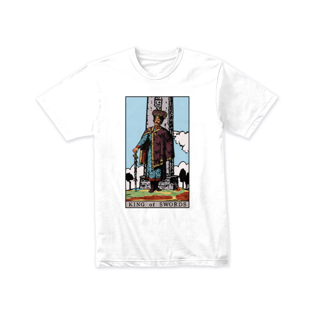 King of Swords Graphic T shirt by J.J. Dean