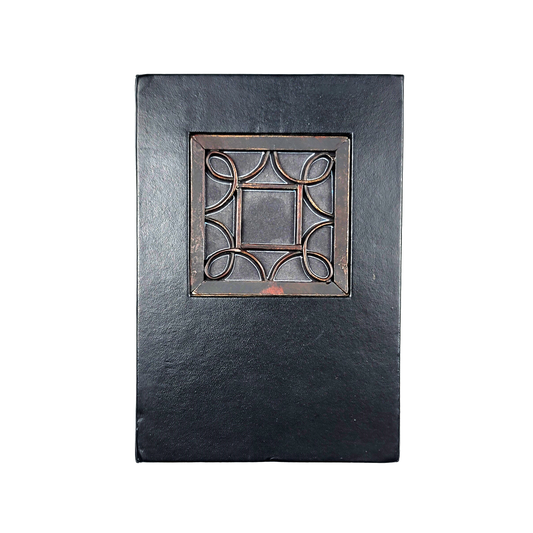 Leather & Wrought Iron Book of Gates Grimore