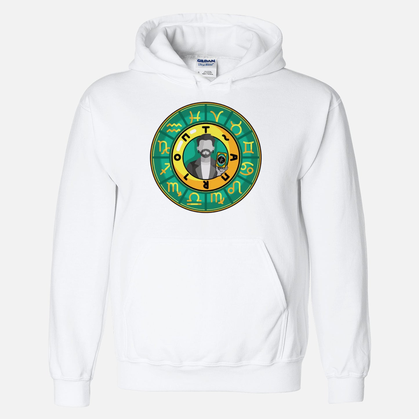 Astrology Wheel Hoodie by J.J. Dean