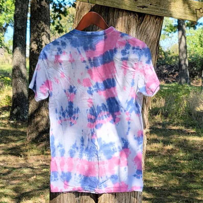 Artic Flow Tie Dye Tee Shirt - Medium - Hypno Monkey