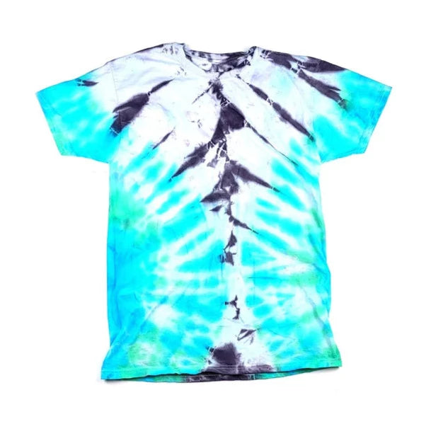 Rocky Mountain Tie Dye Tee Shirt - Medium - Hypno Monkey