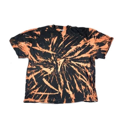 Space Trama Bleach Tie Dye Tee Shirt - 2XL - Hypno Monkey