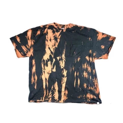 Solar Flare Bleach Tie Dye Tee Shirt - 2XL - Hypno Monkey